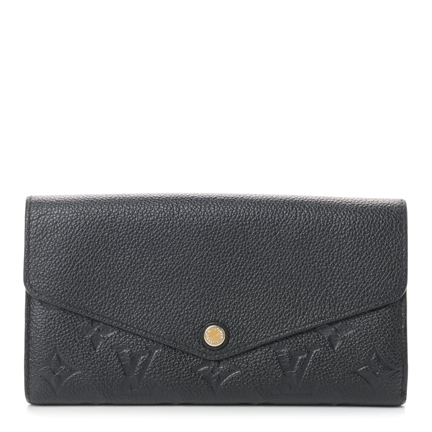 Louis Vuitton Empreinte Sarah Wallet NM Black 1 of 8
