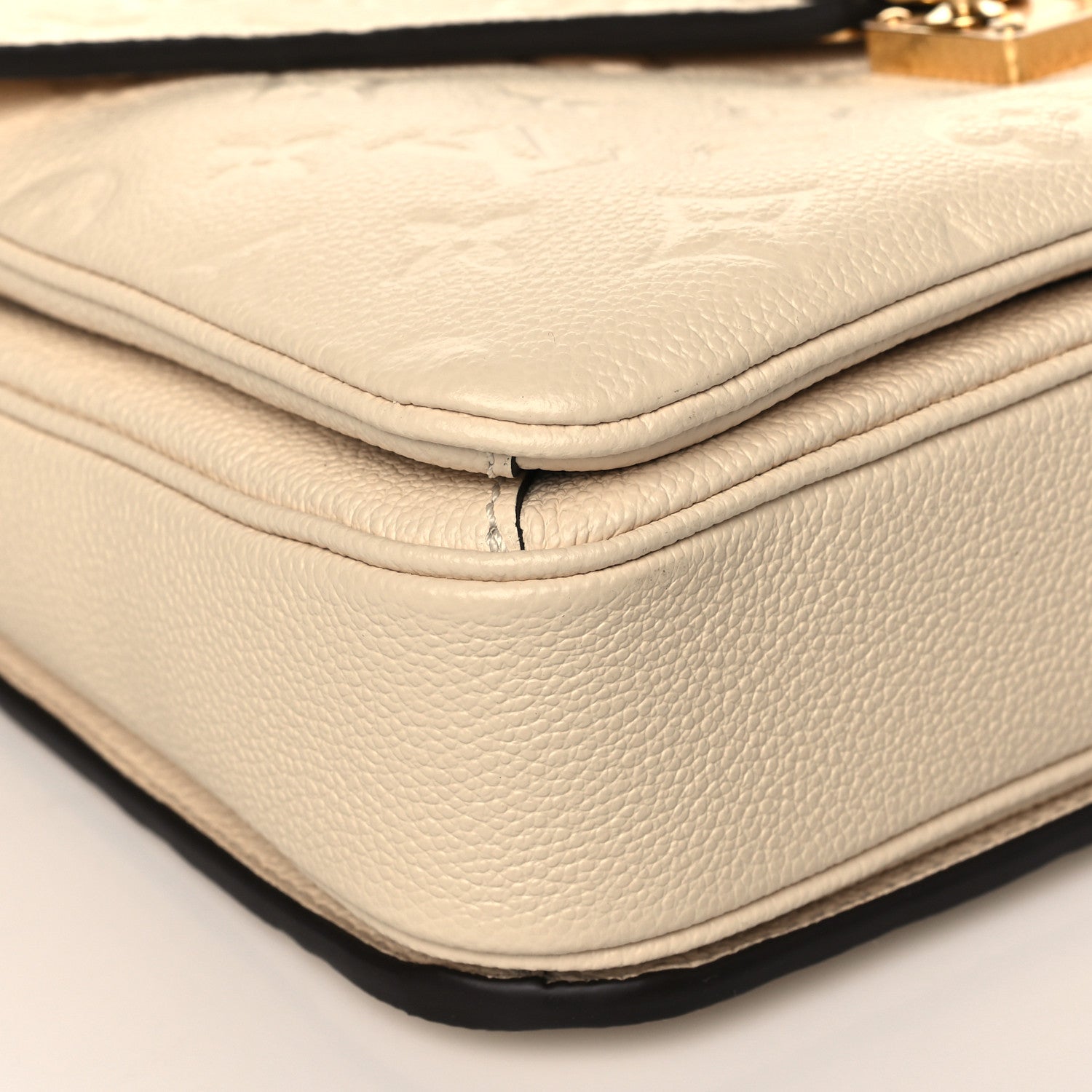 Louis Vuitton Empreinte Braided Pochette Metis Creme Beige Caramel 7 of 9