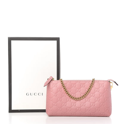 Gucci Guccissima Signature Wrist Wallet Rose Baby Candy 11 of 11