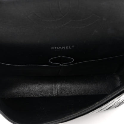 Chanel Patent Quilted Maxi Double Flap Black 5 of 10