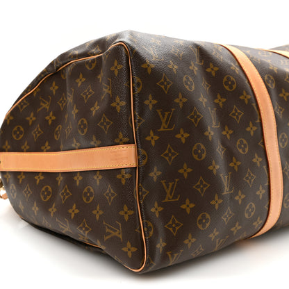 Louis Vuitton Monogram Keepall Bandouliere 55 8 of 9