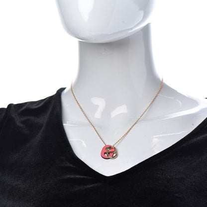 Hermes Swift O'Maillon Pendant Necklace Rose Azalee 2 of 5