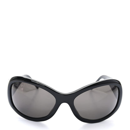 Bulgari Crystal Sunglasses 8012-B Black 2 of 8