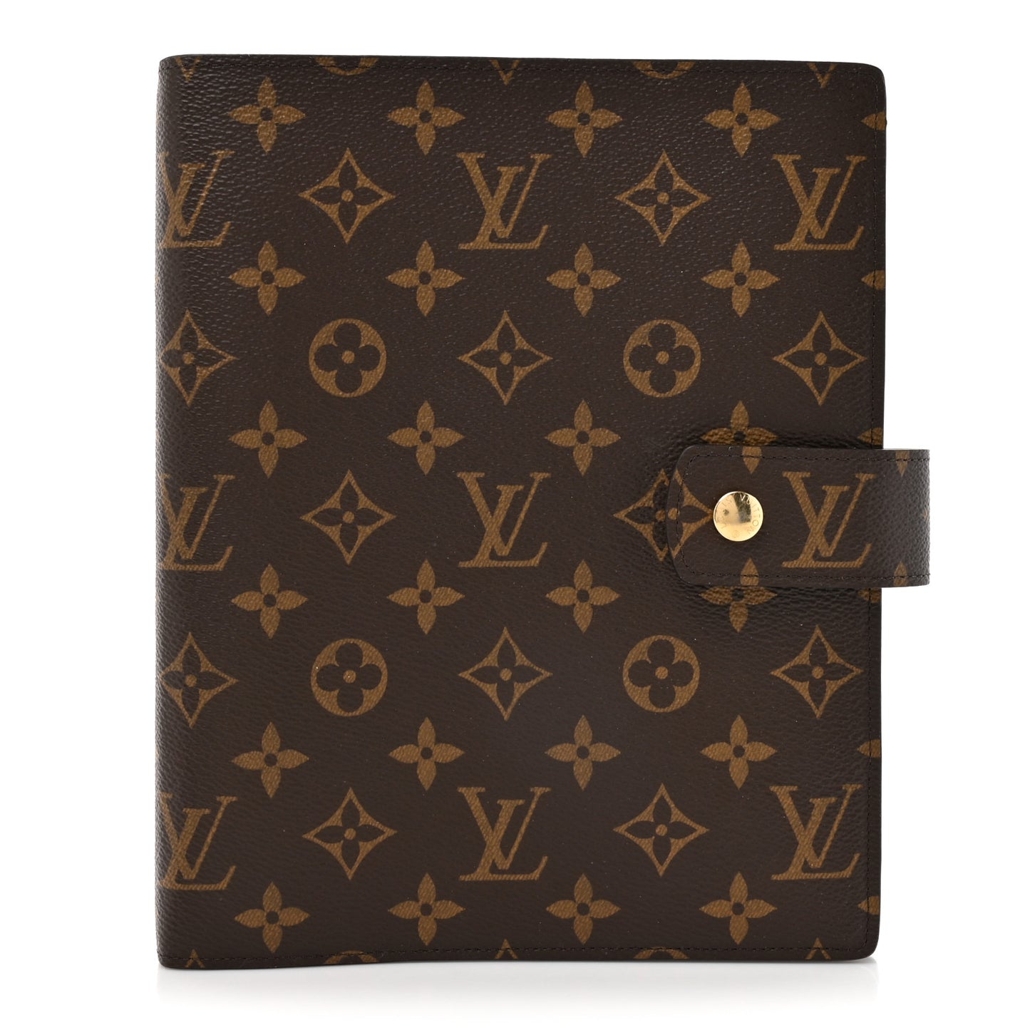 Monogram Large Ring Agenda Cover