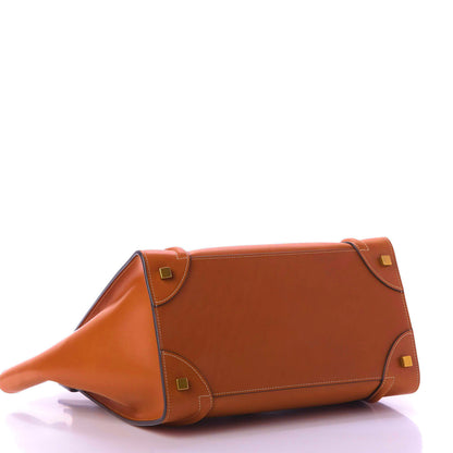 Celine Natural Calfskin Mini Luggage Tan 4 of 10