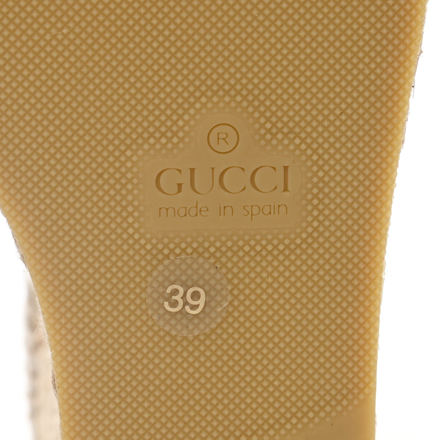 Gucci Nappa Matelasse GG Marmont Ankle Wrap Platform 35/120mm Espadrille Wedges 39 Great White 7 of 10
