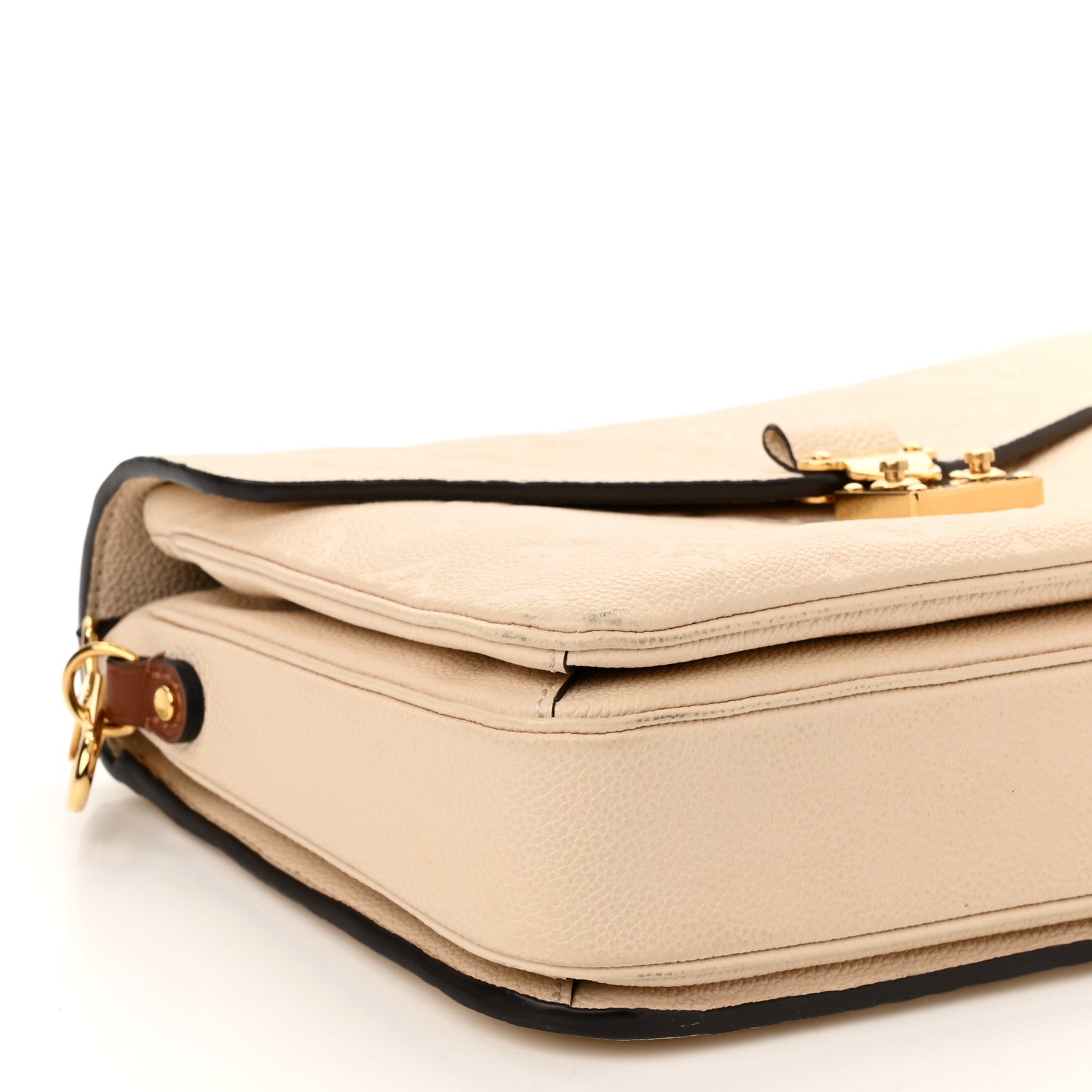 Louis Vuitton Empreinte Braided Pochette Metis Creme Beige Caramel 8 of 13