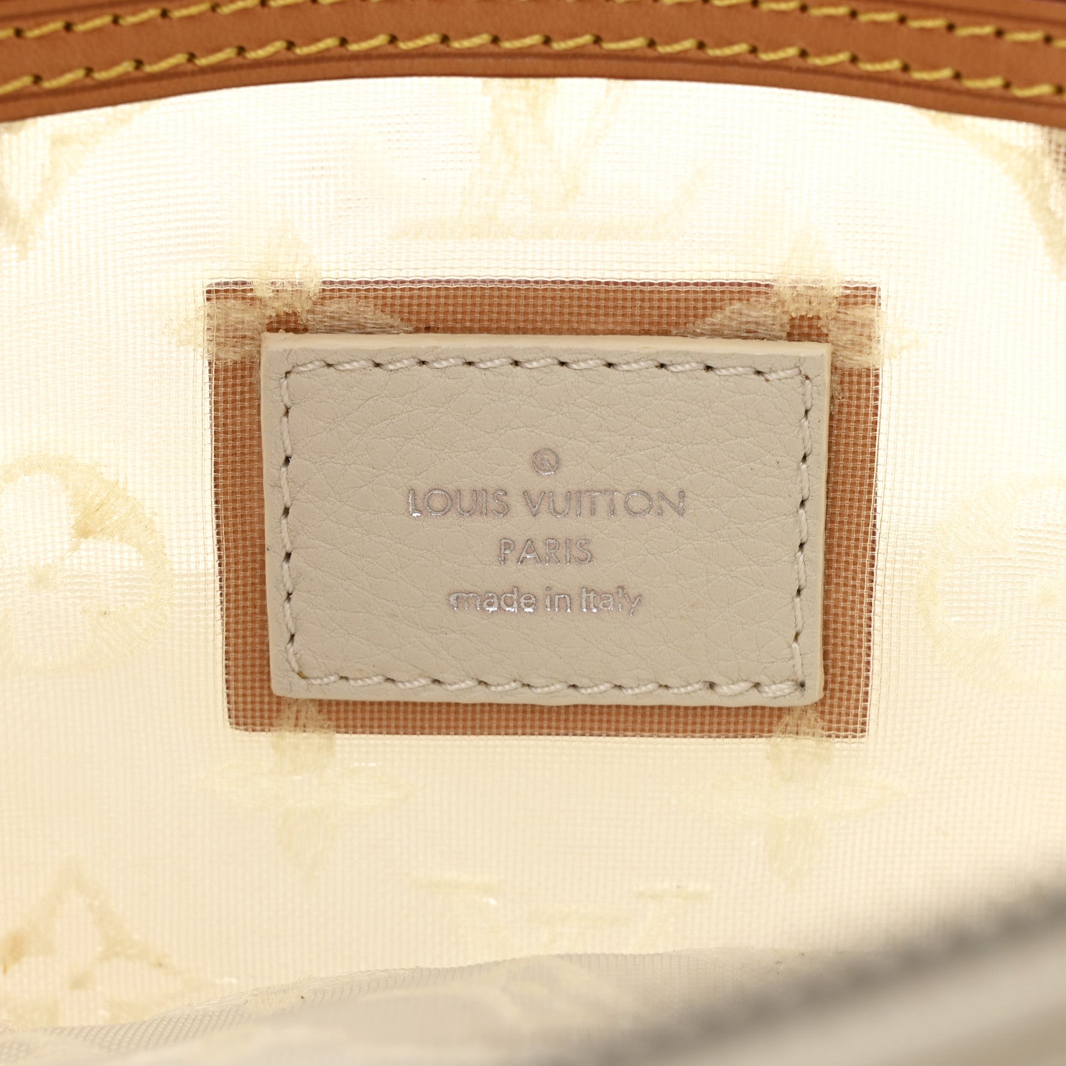 Louis Vuitton Monogram Transparence Lockit East-West White 6 of 12