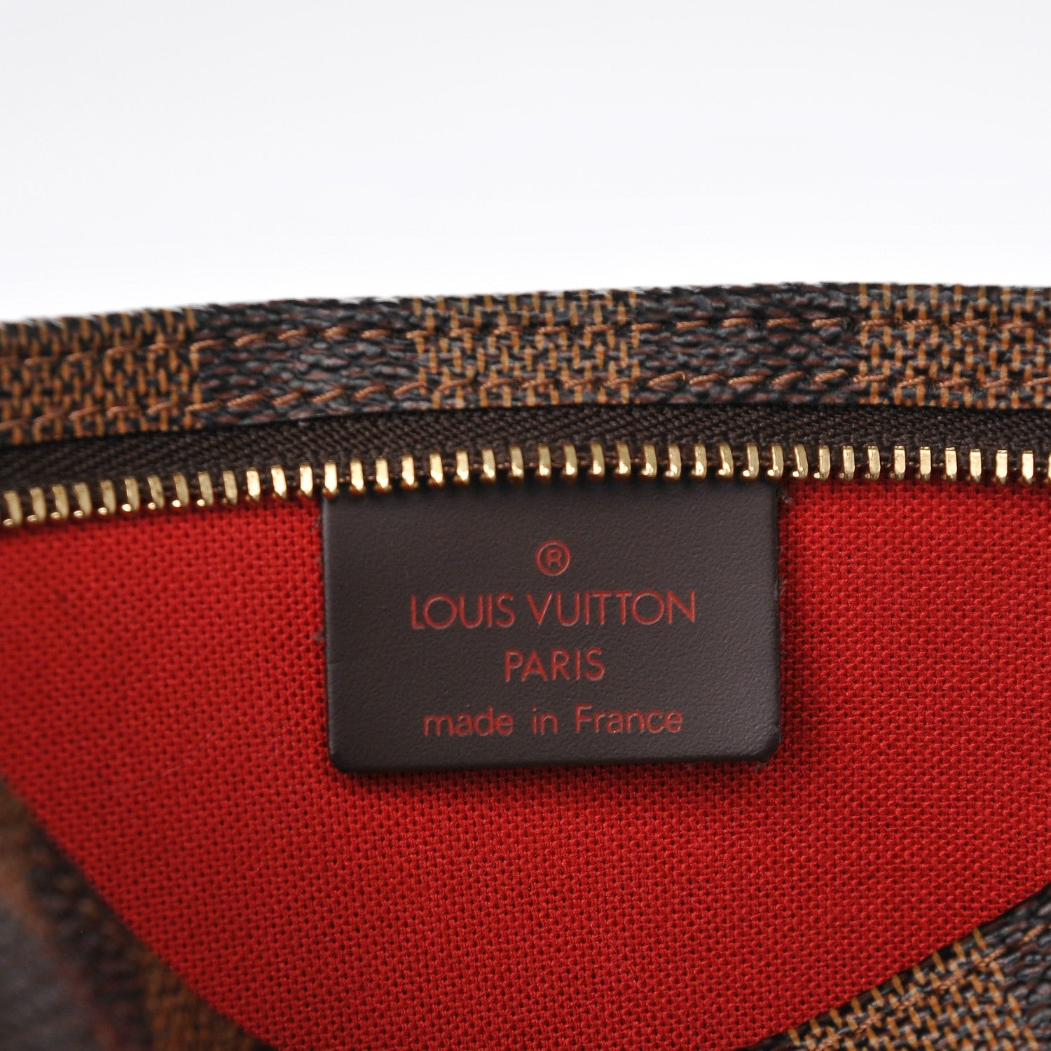 Louis Vuitton Damier Ebene Navona Pochette Accessories 6 of 6