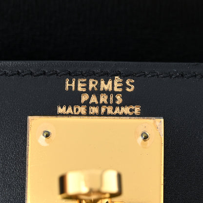 Hermes Box Kelly Sellier 28 Black 6 of 14