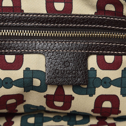 Gucci Guccissima Suede Charmy Tote Brown 6 of 10