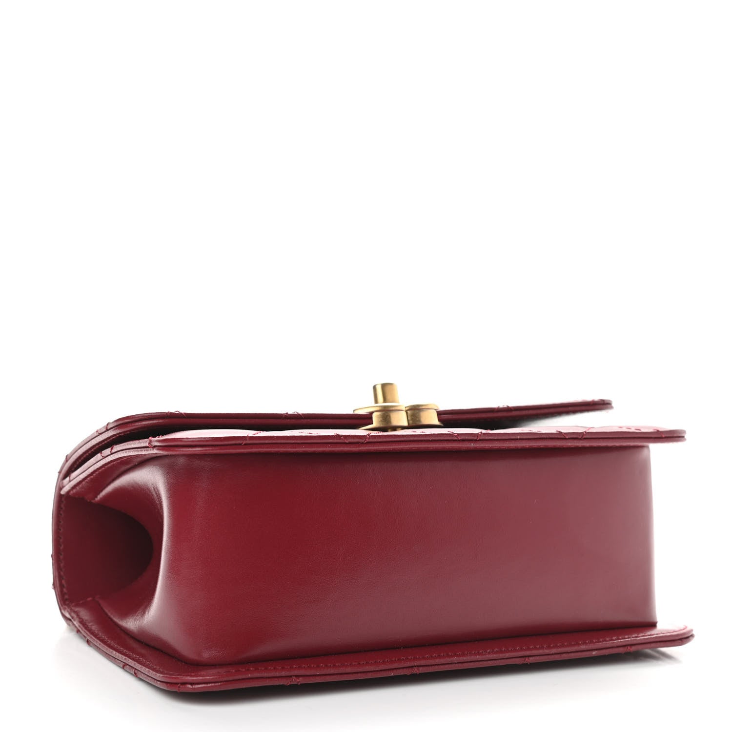 Chanel Calfskin Quilted Mini Perfect Fit Flap Burgundy 4 of 10