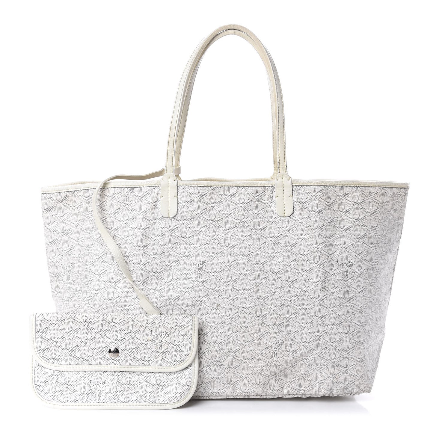 Goyardine Saint Louis PM White