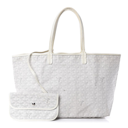 Goyard Goyardine Saint Louis PM White 1 of 19