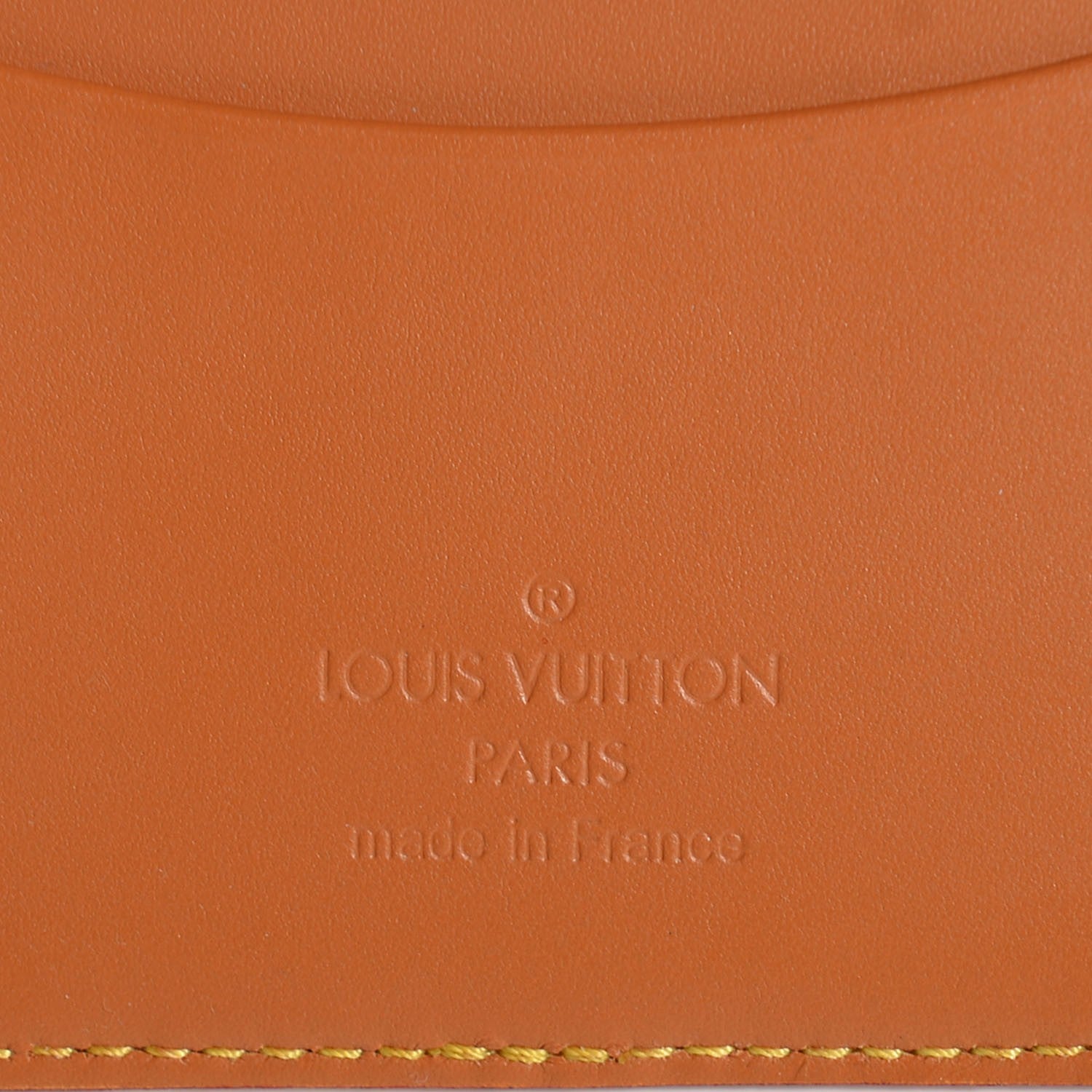 Louis Vuitton Nomade Pocket Organizer Card Holder Camel 6 of 7