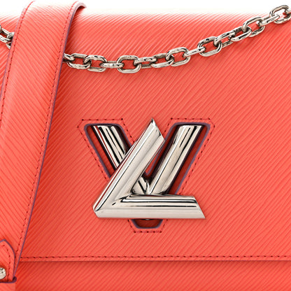 Louis Vuitton Epi Twist Shoulder Bag MM Coral 8 of 10