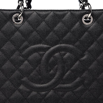 Chanel Caviar Quilted Grand Shopping Tote GST Black 11 of 11