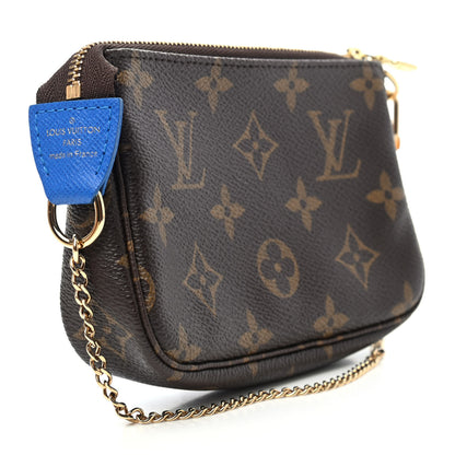 Louis Vuitton Monogram 2019 Christmas Animation Mini Venice Pochette Accessories Blue 2 of 4