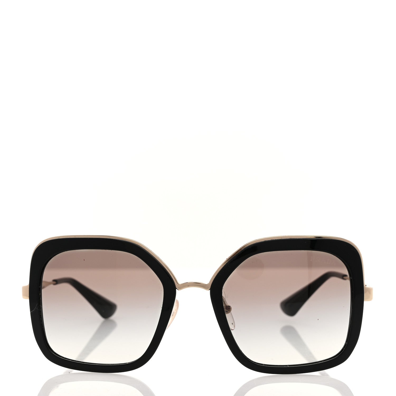 Prada Cinema Sunglasses SPR57U Black 2 of 8