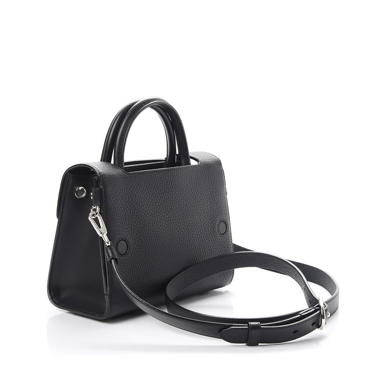 Christian Dior Grained Calfskin Mini Diorever Flap Black 3 of 7
