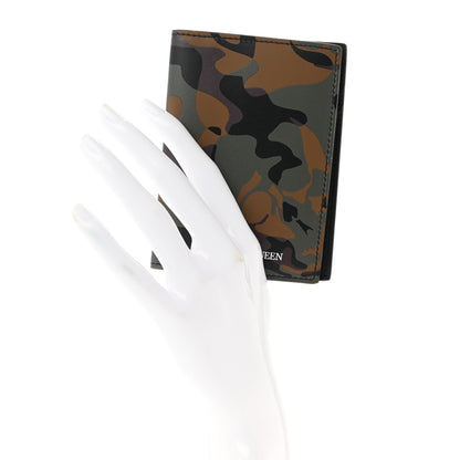 Alexander McQueen Calfskin Camoflauge Bi-Fold Wallet 2 of 7