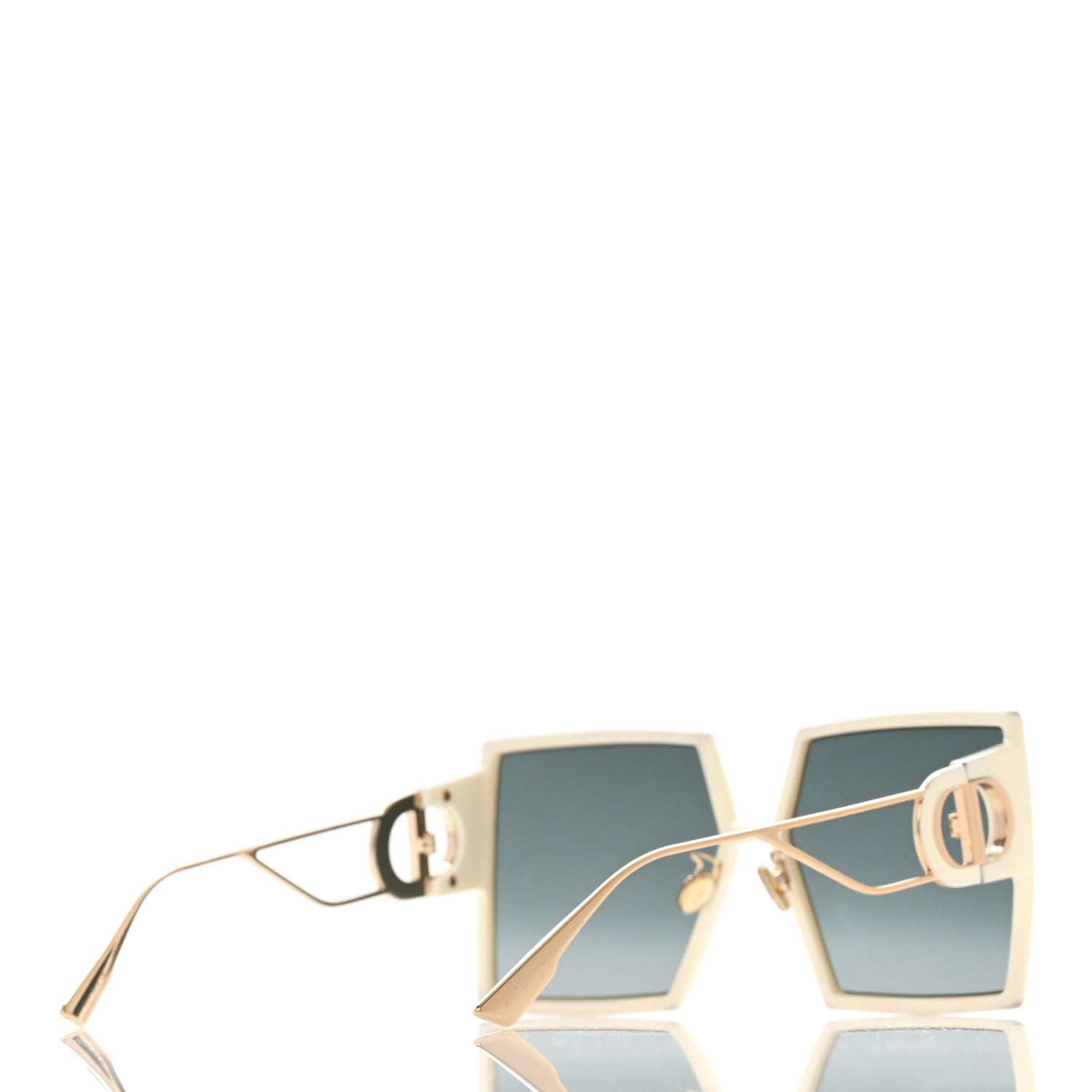 Christian Dior Square 30 Montaigne Sunglasses White 4 of 15