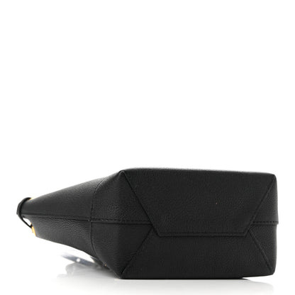 Louis Vuitton Calfskin Lockme Mini Backpack Black 6 of 9