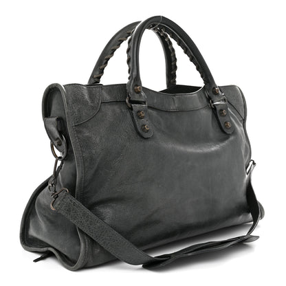 Balenciaga Agneau Classic Hardware City Anthracite 4 of 14