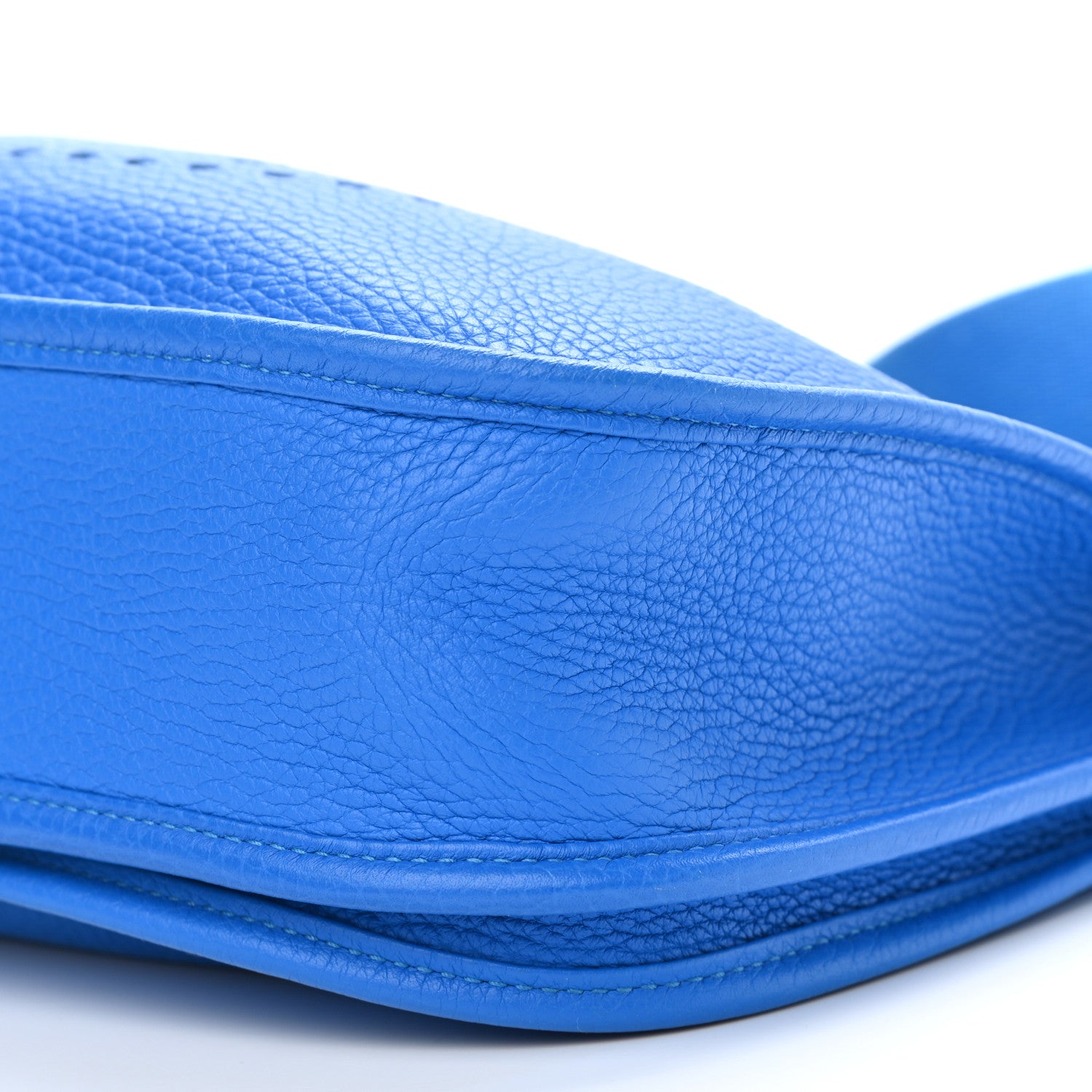 Hermes Taurillon Clemence Evelyne III PM Bleu Hydra 7 of 10
