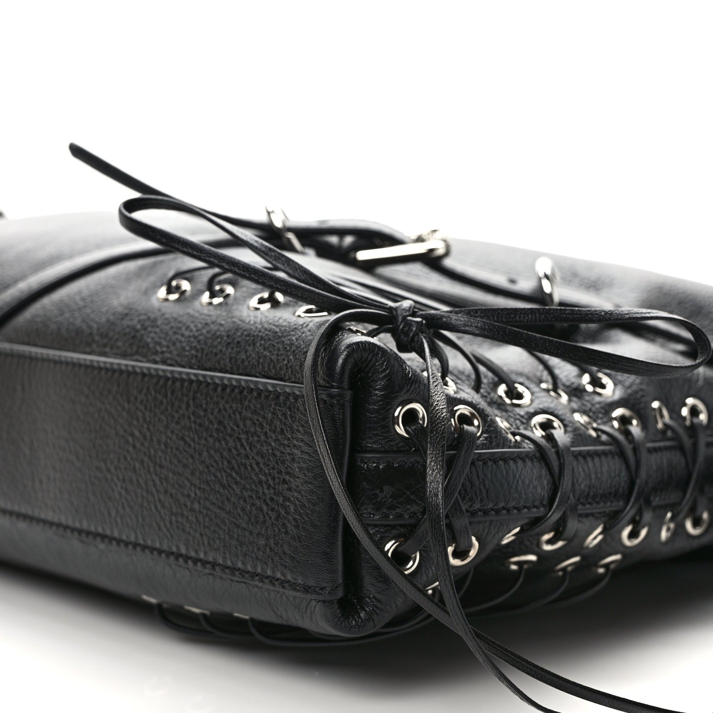 Calfskin Medium Voyou Bag Black