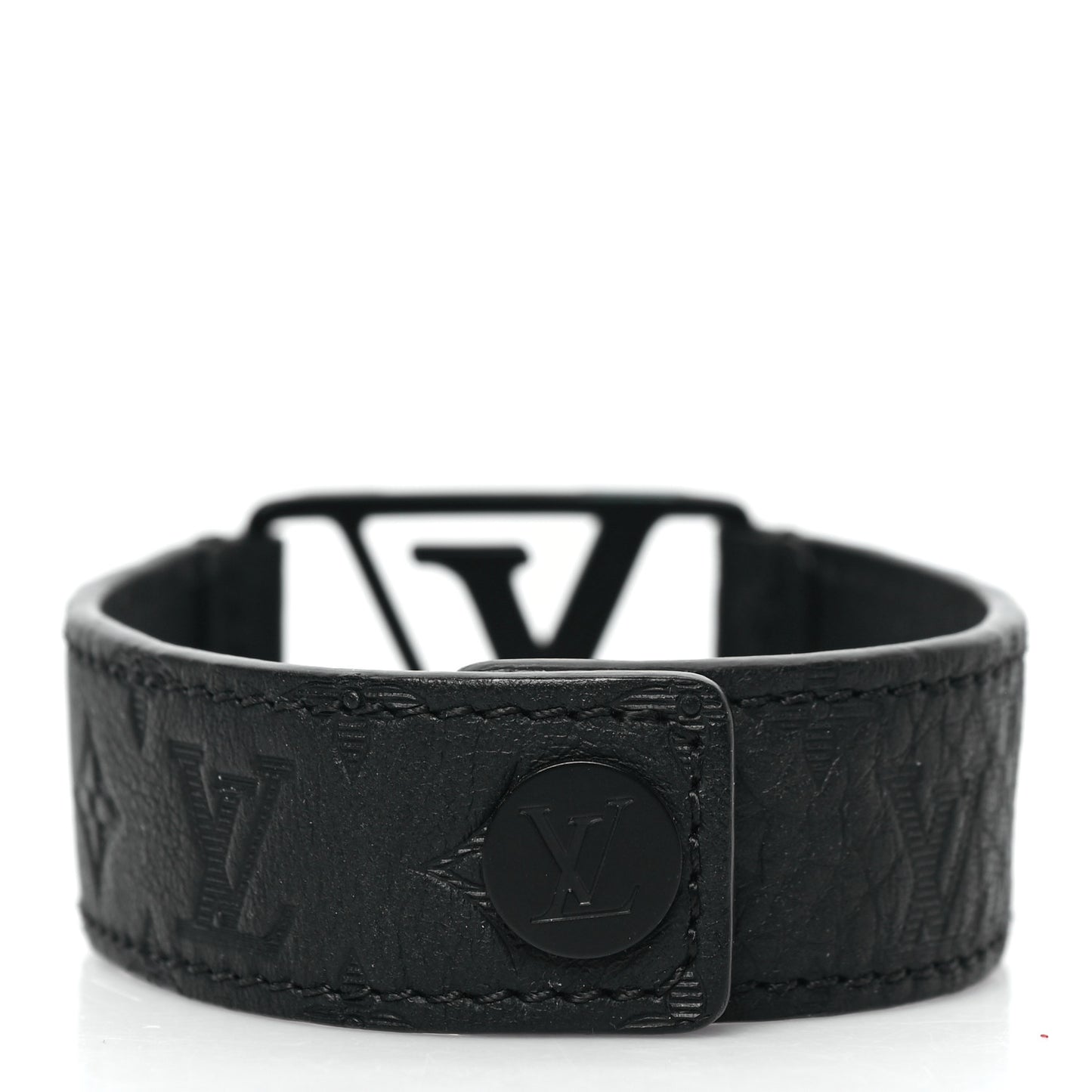 Calfskin Monogram Shadow Hockenheim Bracelet