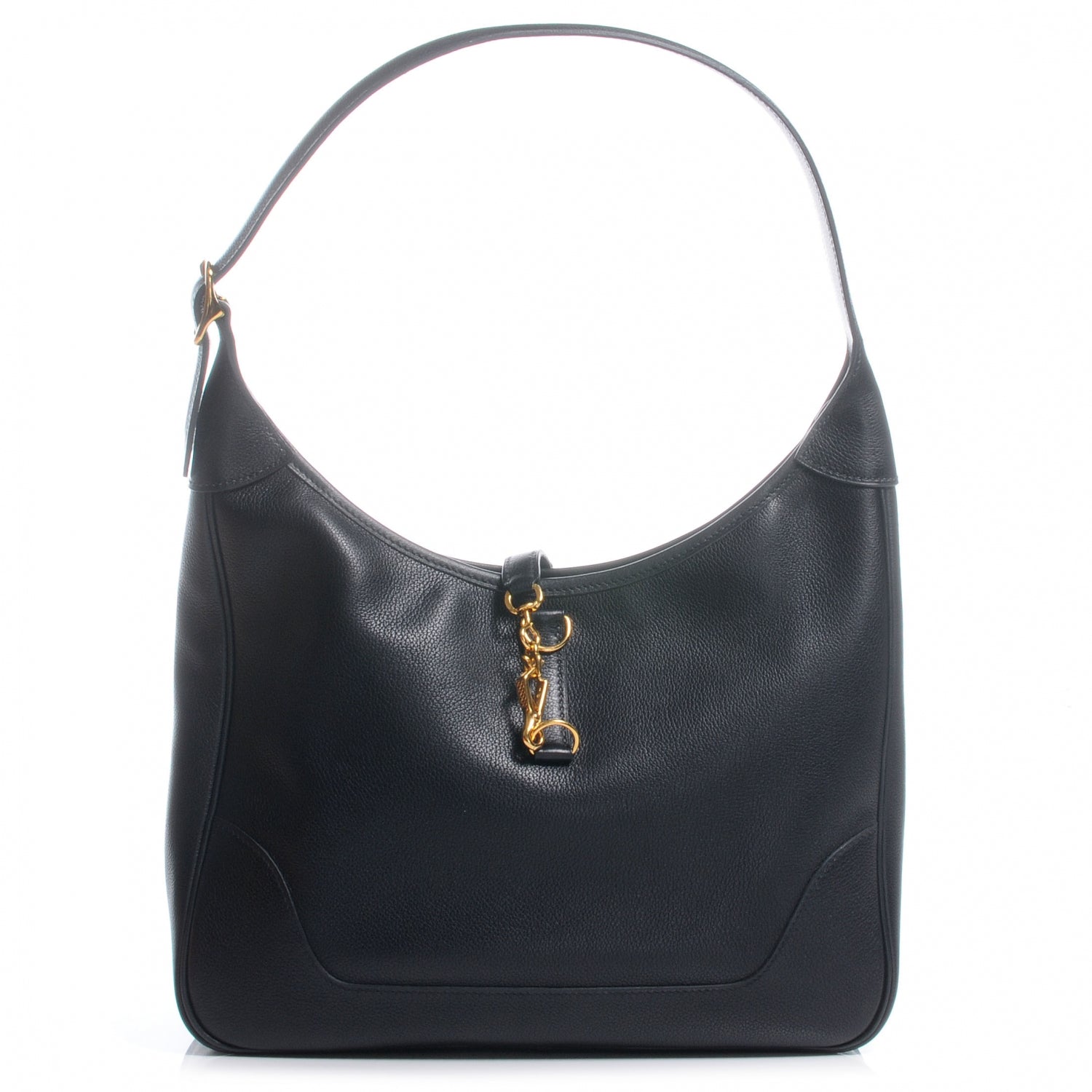 Hermes Evergrain Trim II 31cm Hobo Black 1 of 7