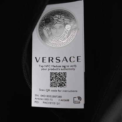 Versace Nylon Baroque Diaper Bag Black 8 of 11
