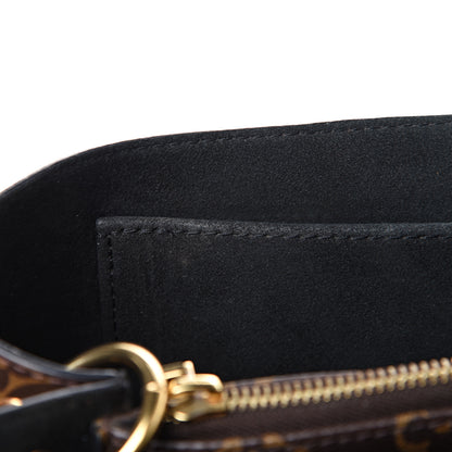 Louis Vuitton Monogram Flower Tote Black 7 of 12