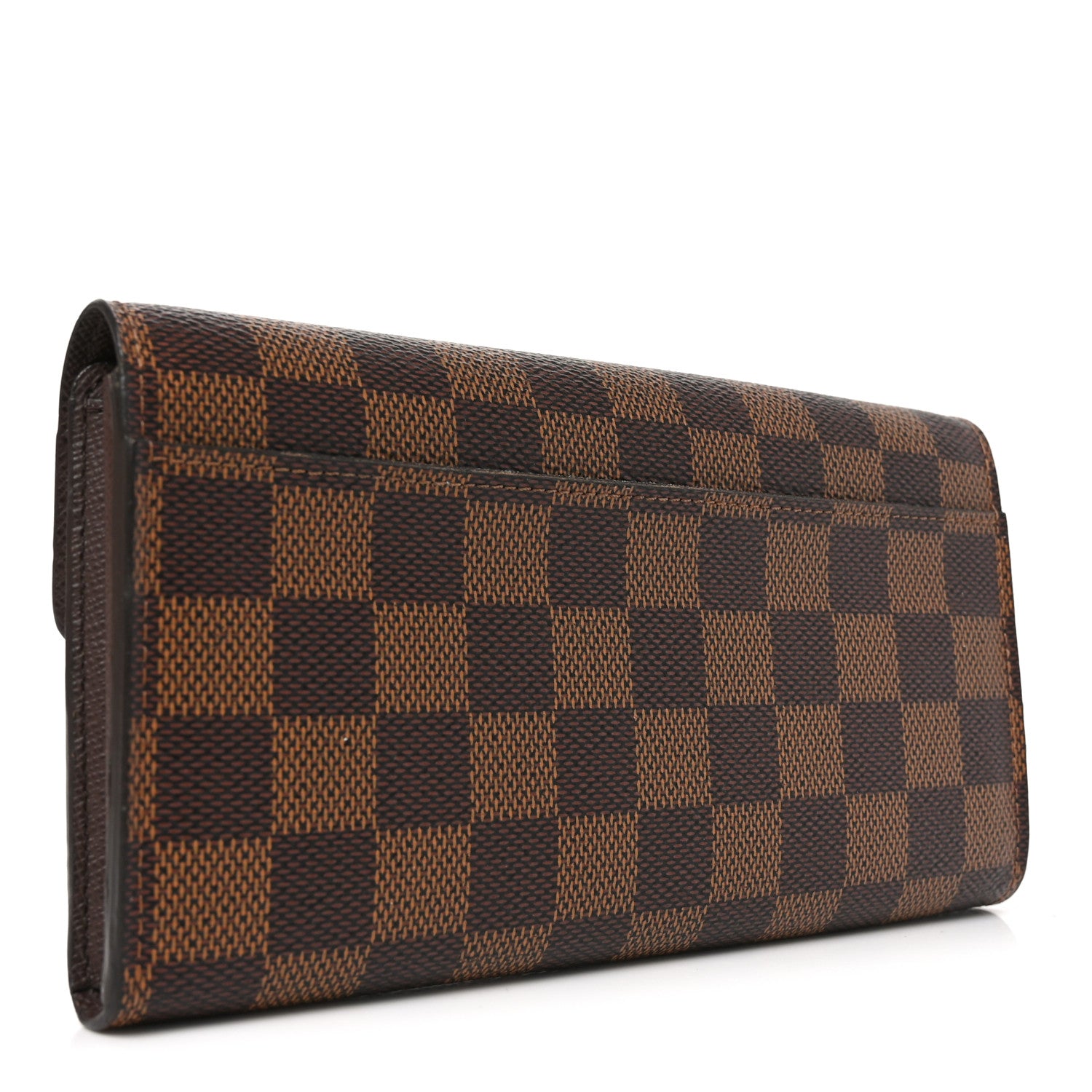 Louis Vuitton Damier Ebene Sarah Wallet NM 3 of 7