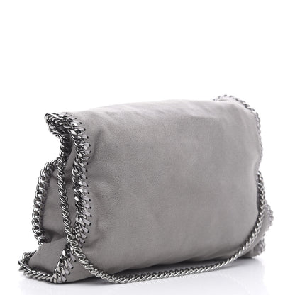 Stella McCartney Shaggy Deer Falabella Fold Over Tote Grey 3 of 9