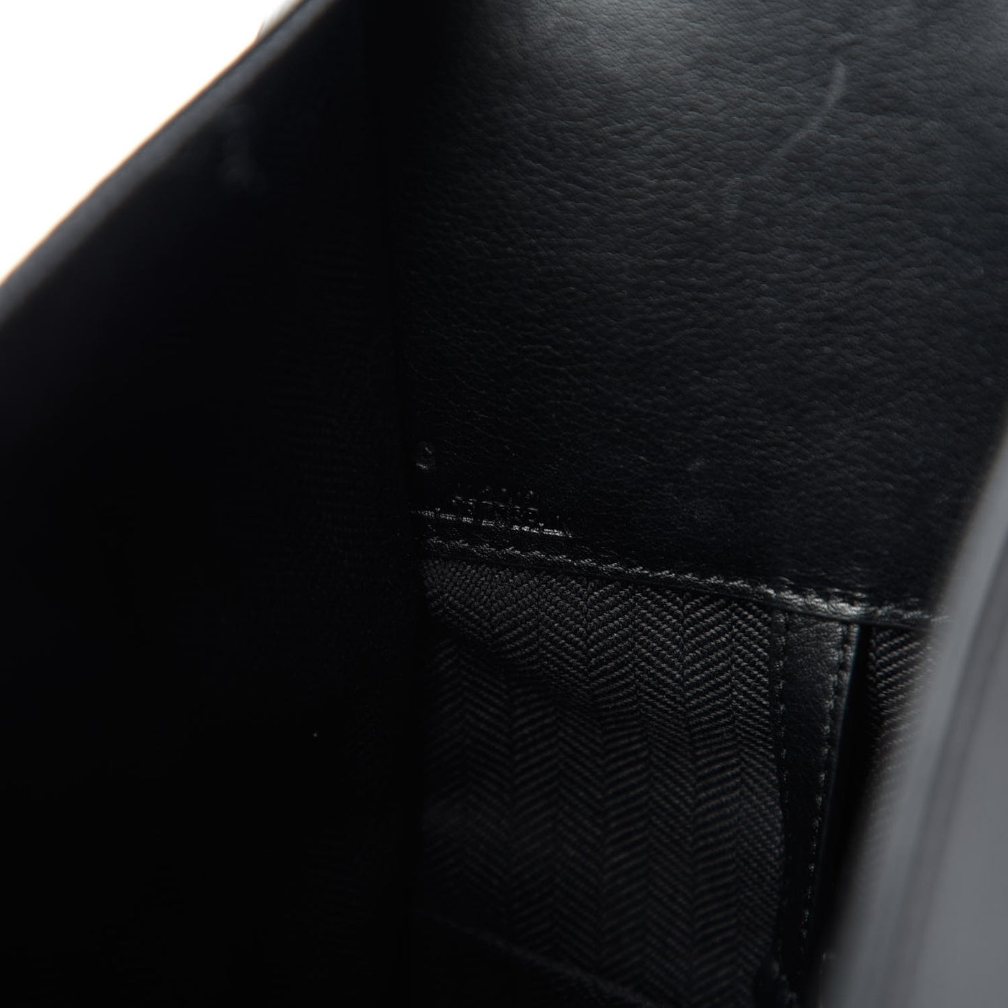 Calfskin Small Hammock Shoulder Bag Black