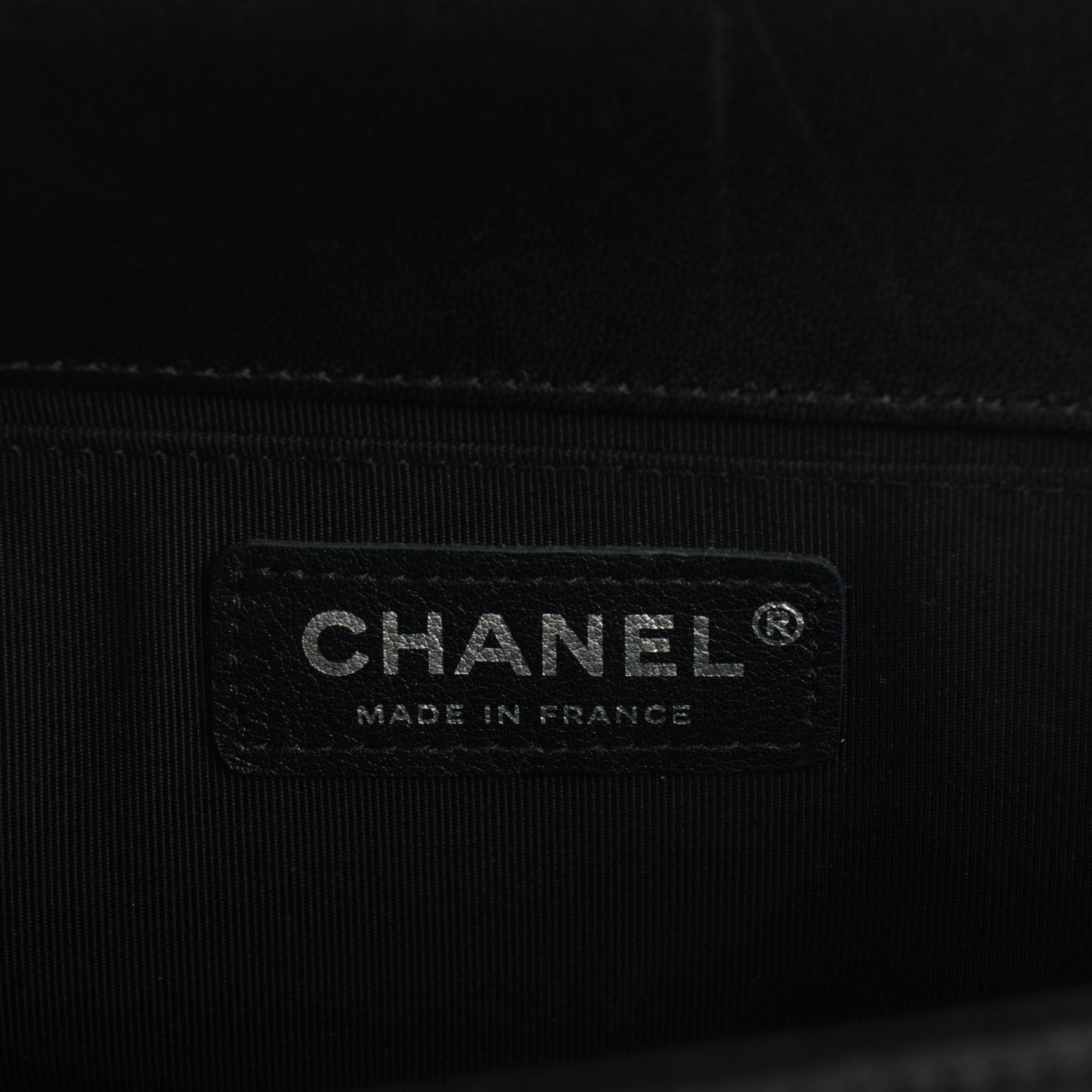 Chanel Lambskin Quilted Medium Boy Flap Black 6 of 9