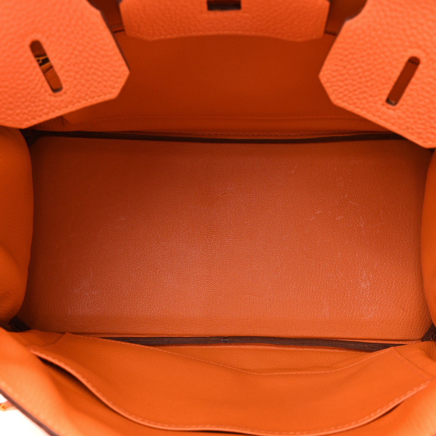 Hermes Togo Birkin 30 Orange 5 of 16