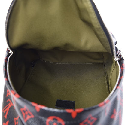 Louis Vuitton Monogram Infrarouge Palm Springs Backpack PM 5 of 10