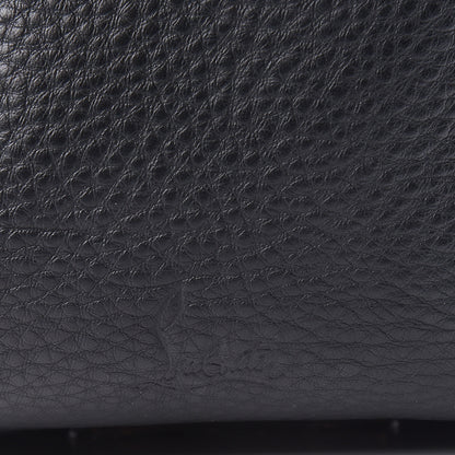Christian Louboutin Grained Calfskin Studded Satchel Black 16 of 17