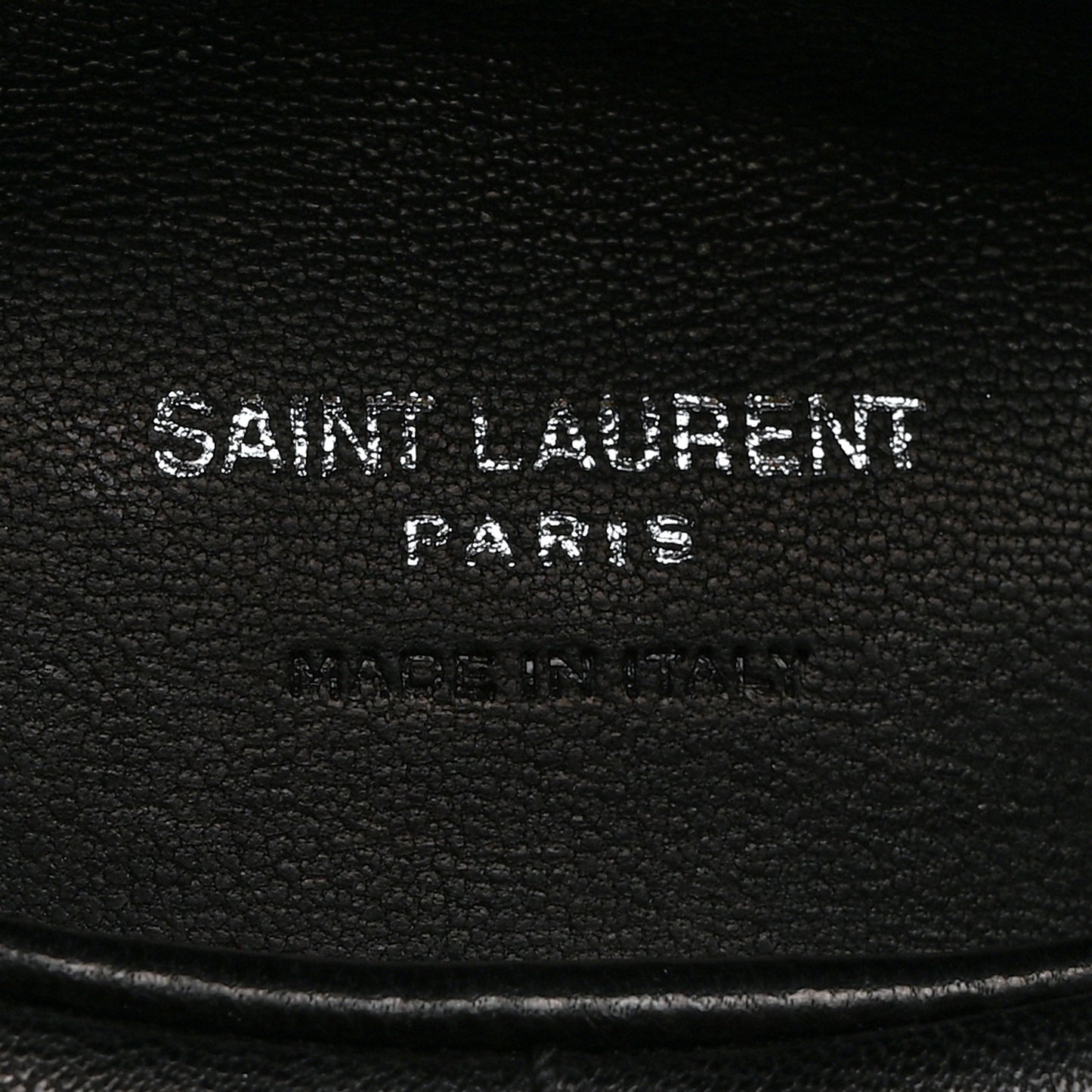 Lambskin Monogram Loulou Puffer Pouch Clutch Black