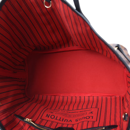 Louis Vuitton Damier Ebene Karakoram Neverfull MM 4 of 11