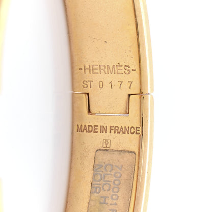Hermes Enamel Narrow Clic Clac H Bracelet PM Black 4 of 4