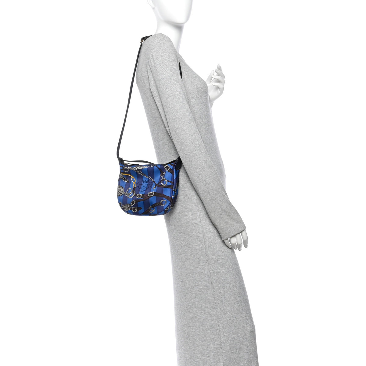Silk Sursoie To Go Pouch  Bleu Zellige Ebene Caban