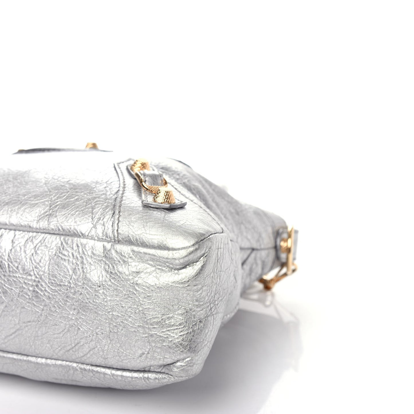 Metallic Agneau Giant 12 Gold Hardware Town Gris Aluminum