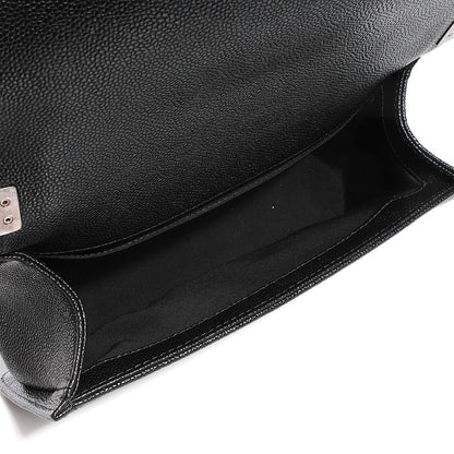 Chanel Caviar Quilted Medium Boy Flap Black 5 of 9