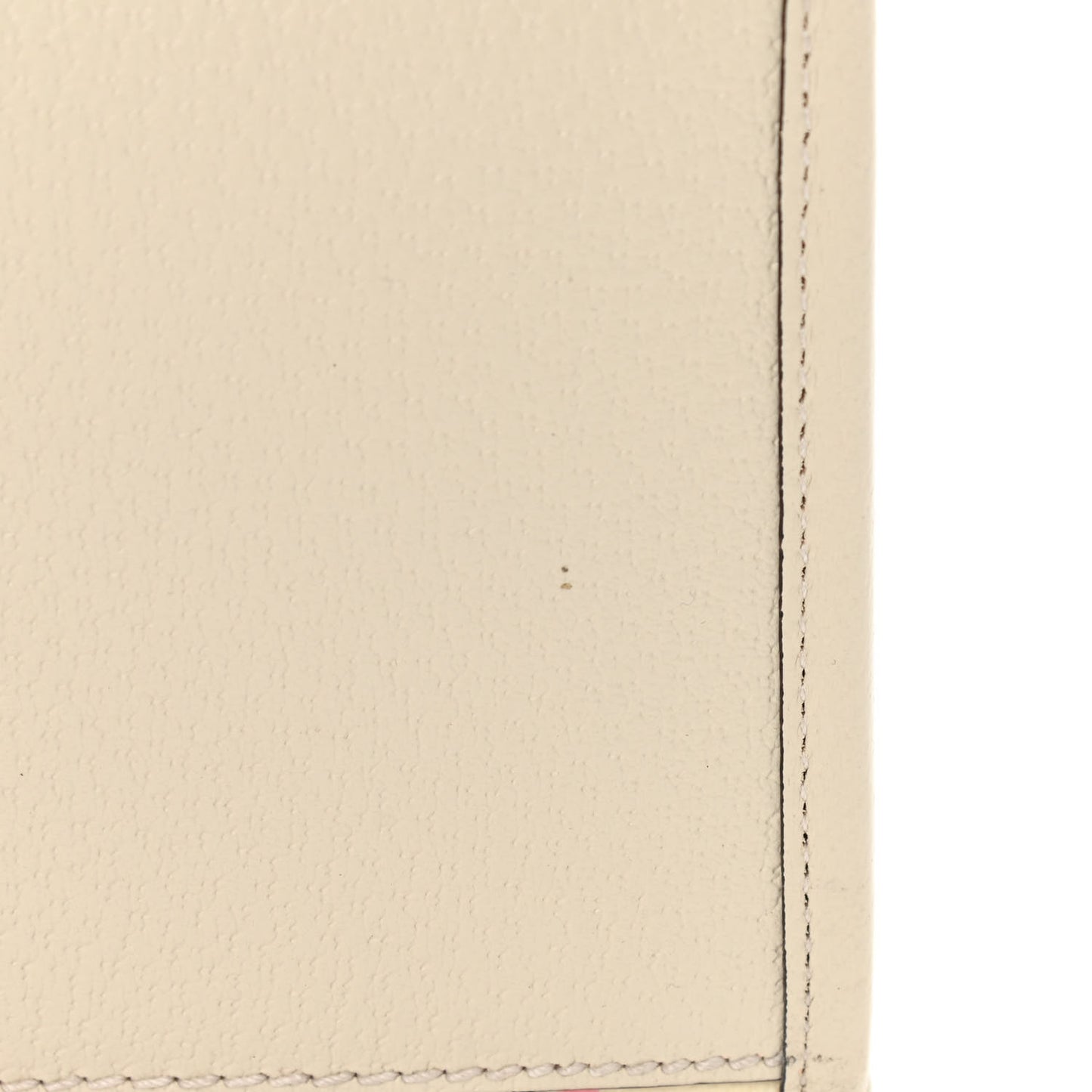 GG Supreme Monogram Textured Calfskin Les Pommes Small Retro Interlocking G Tote Bag Beige Multicolor Mystic White