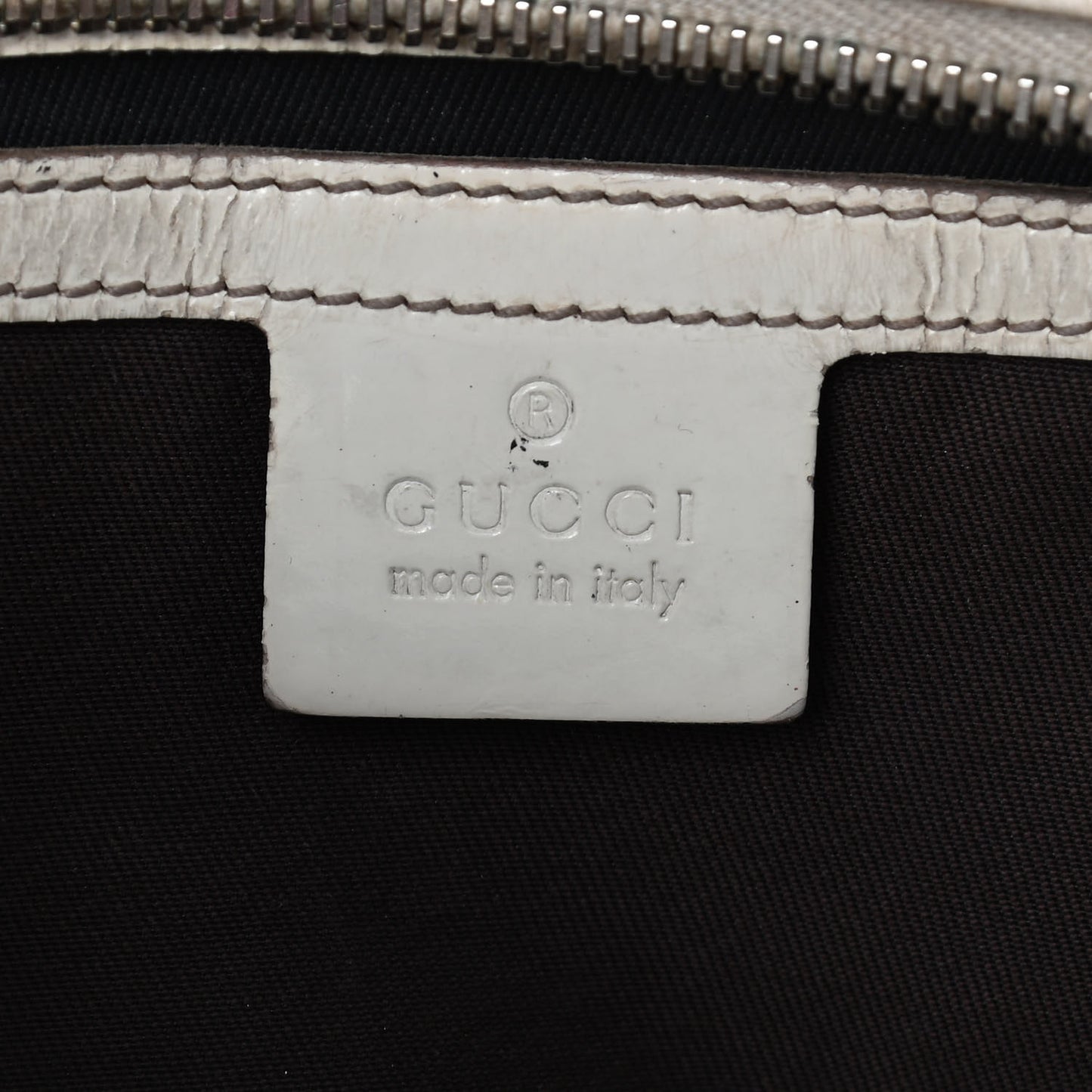 GG Plus Monogram Medium Joy Boston Off White
