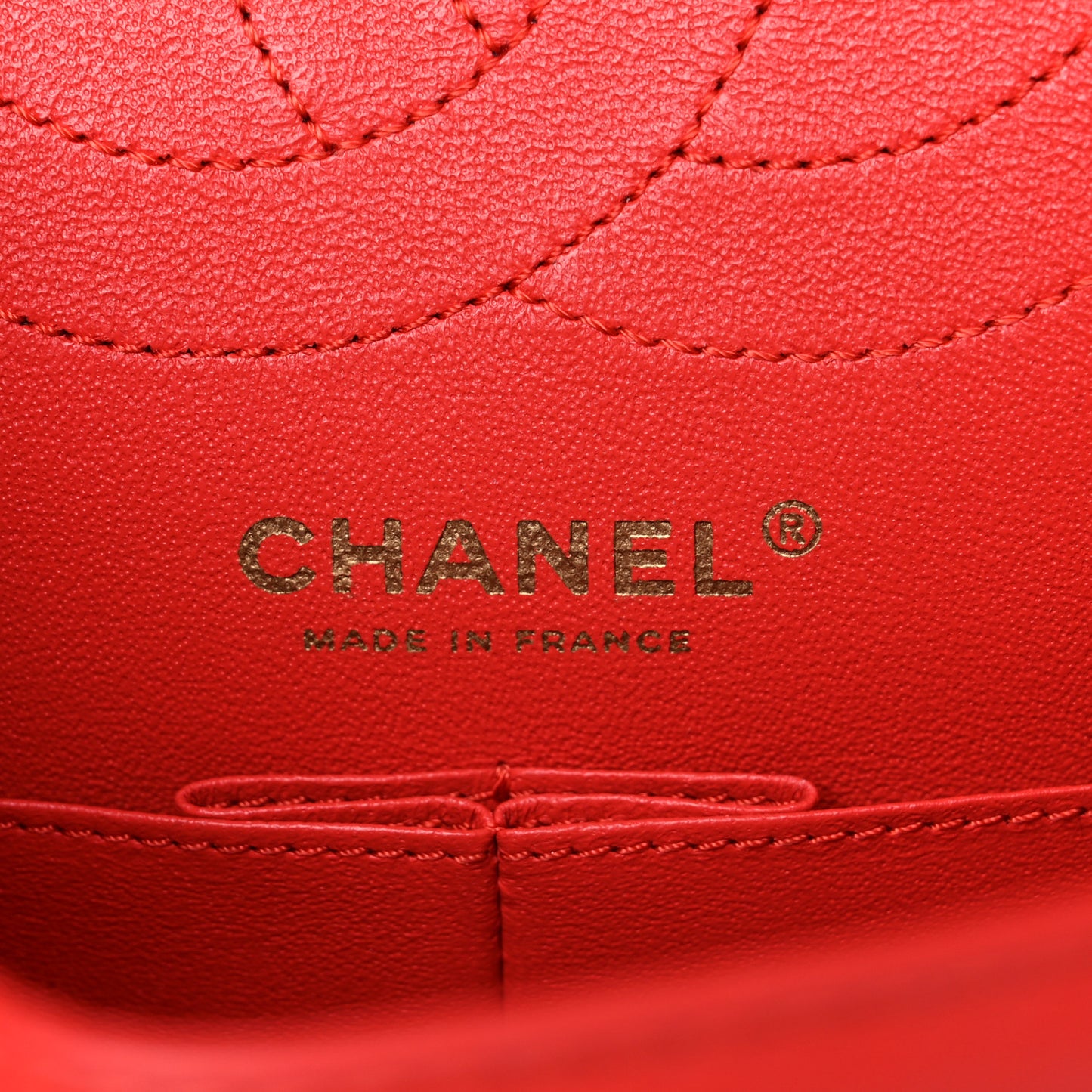 Aged Calfskin Quilted 2.55 Reissue 225 Flap Red